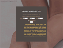 Tablet Screenshot of pantyhose-n-nylons.com